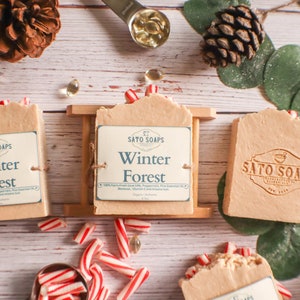 Winter Forest (Nourishing Goats-milk, Peppermint And Pine Soap Bar)