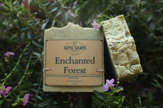 Enchanted Forest calming Goats-milk Lavender and Eucalyptus 
