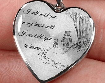 Miscarriage Keepsake Necklace, Christopher Robin Edition, Baby Loss Gift