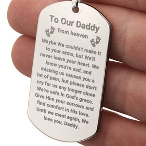 Twin engraved Miscarriage gift for dad, baby loss gift, miscarriage necklace, pregnancy loss, personalized miscarriage keepsake