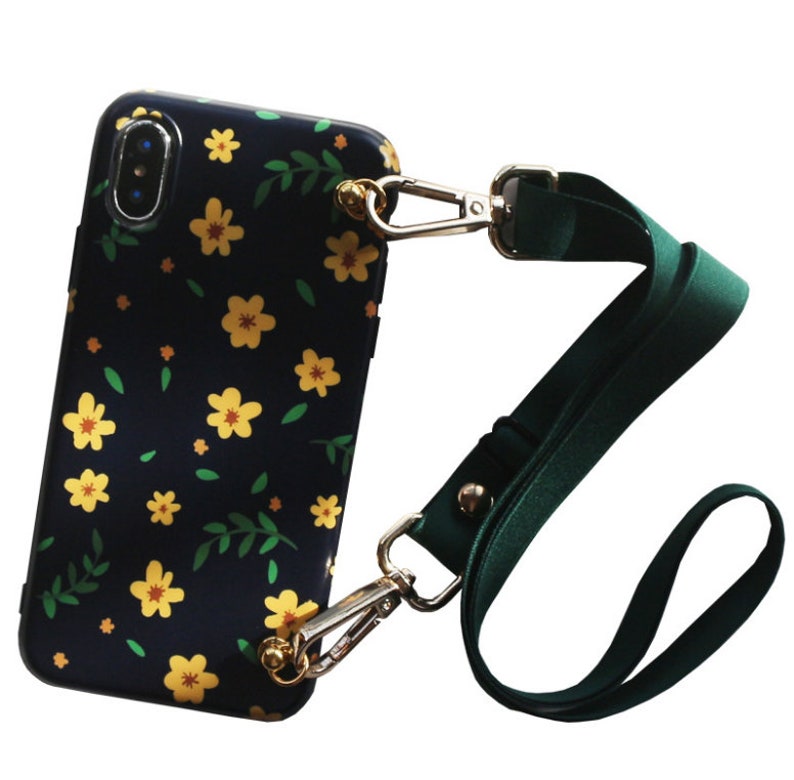 Apple xr mobile phone case / crossbody iphonexsmax lanyard Etsy