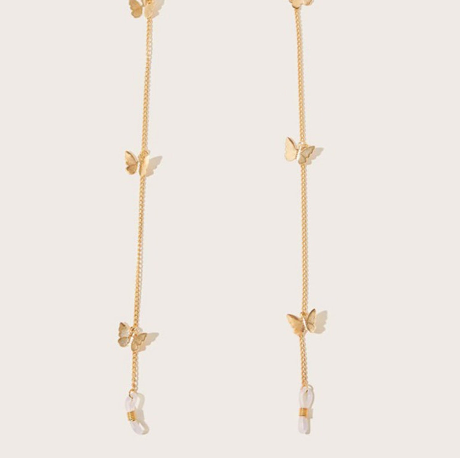 Accessories /personal Butterfly Glasses Chain /simple Etsy