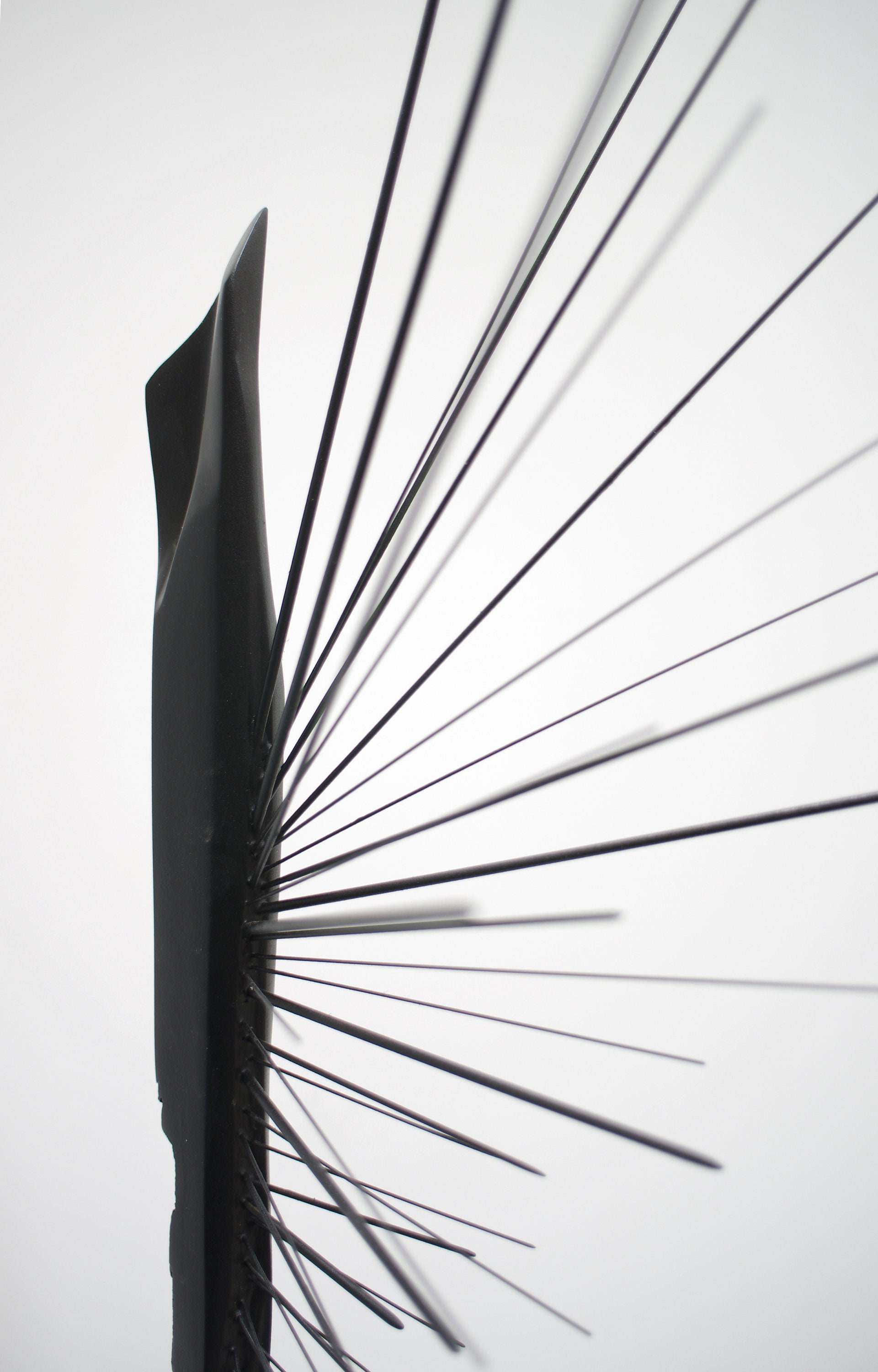 Totem Décoratif Noir sur Socle Hybride Ii