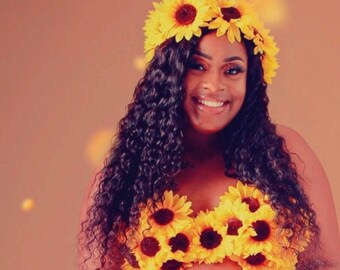 sunflower bralette