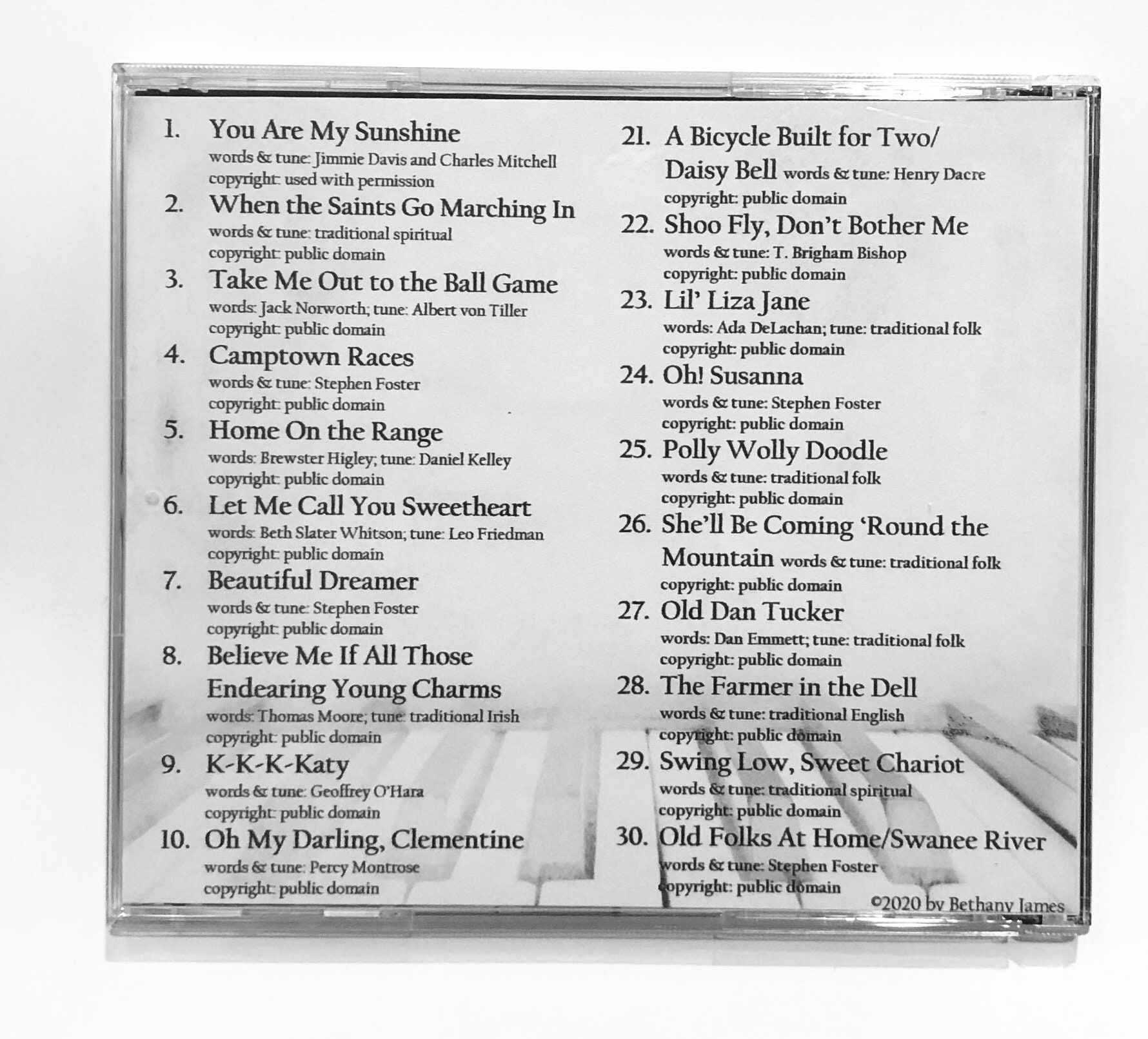 Sing-along Series: Popular &amp; Traditional (digital Download) With Printable Lyrics - Etsy