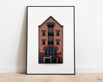 The Cavern Club Liverpool Illustration Poster Print, Matthew Street, Liverpool, Wall Art