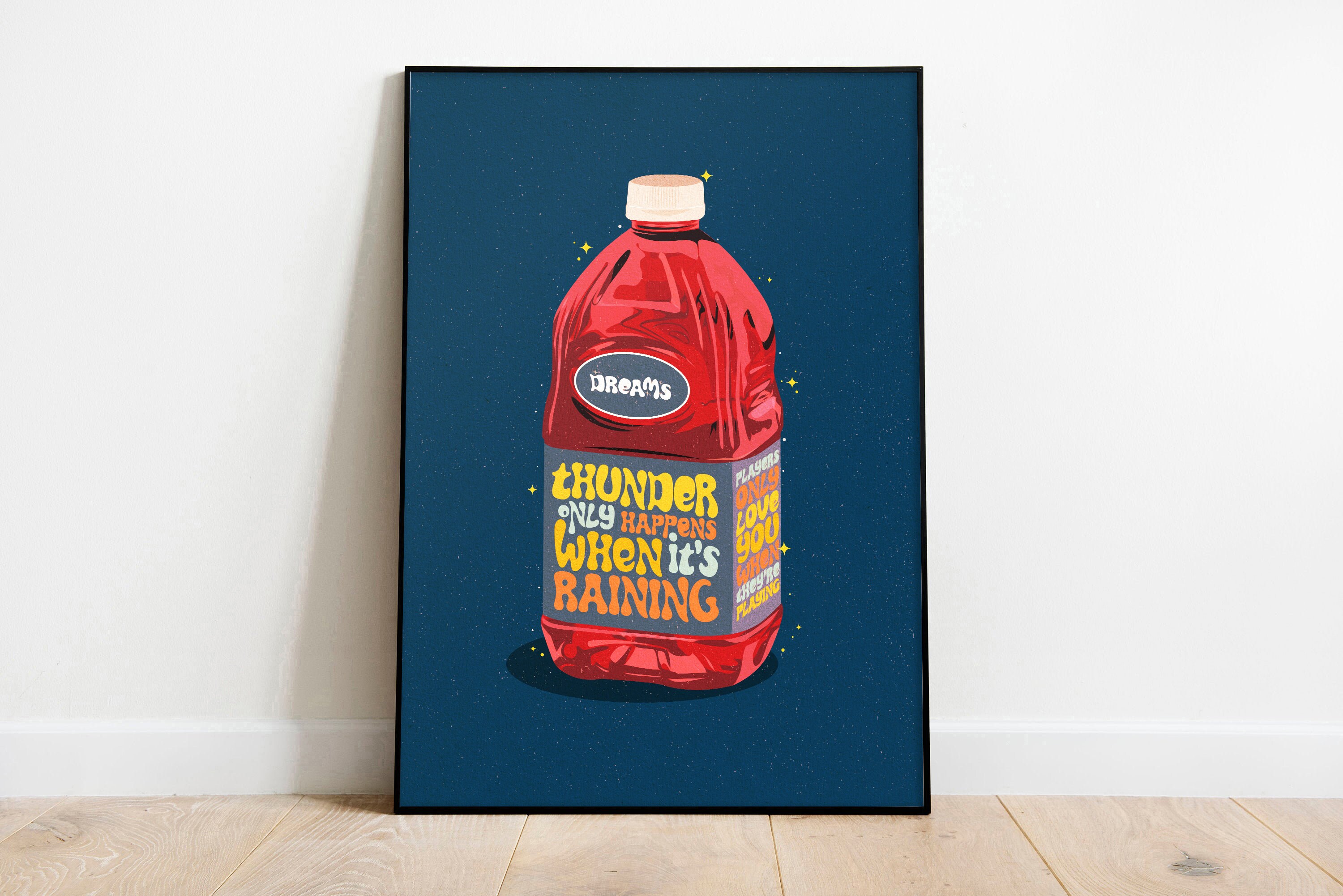 Thunder Only Happens When It's Raining Fleetwood Mac Dreams Song Lyric ...