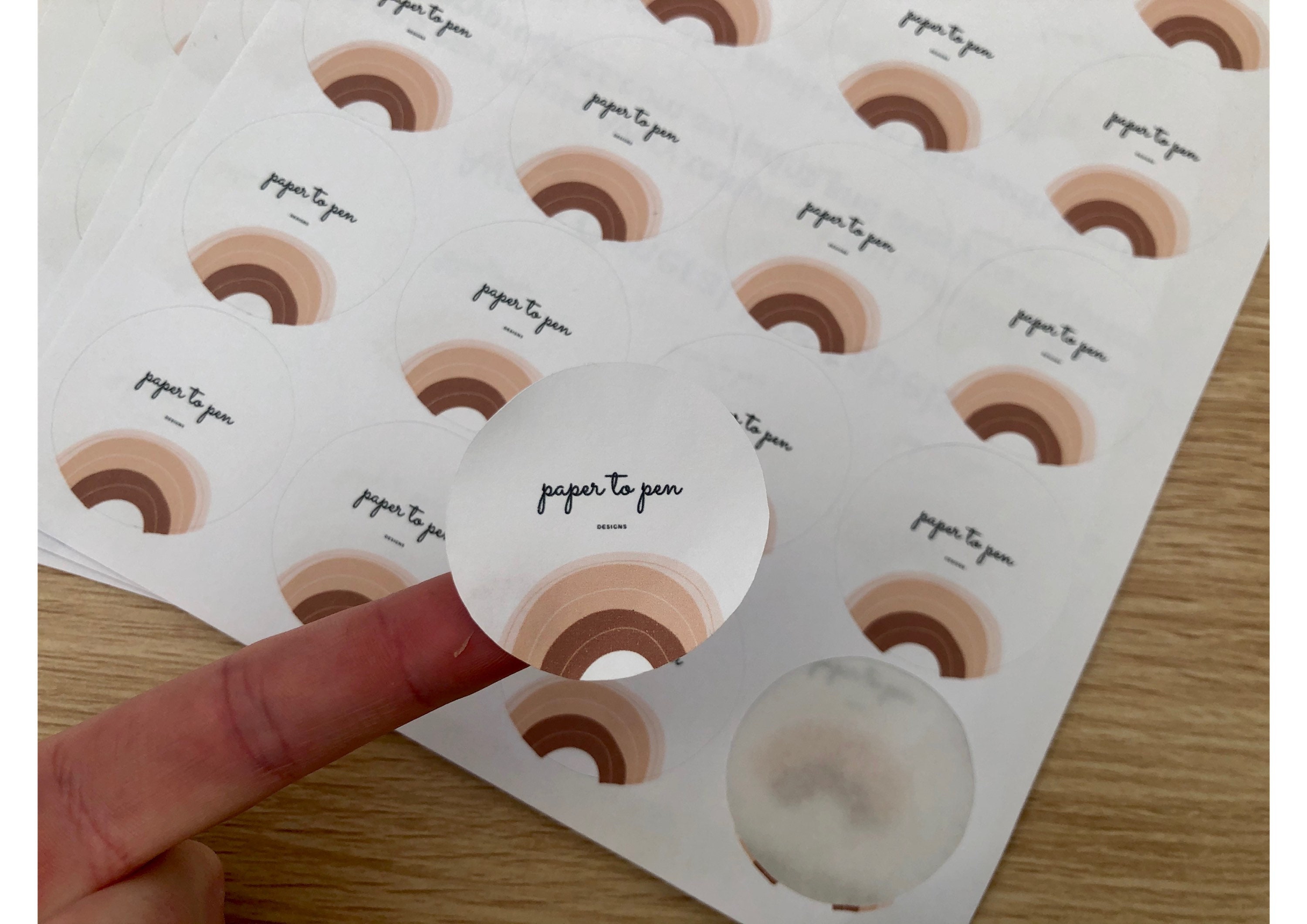 Custom Logo Stickers Etsy Australia