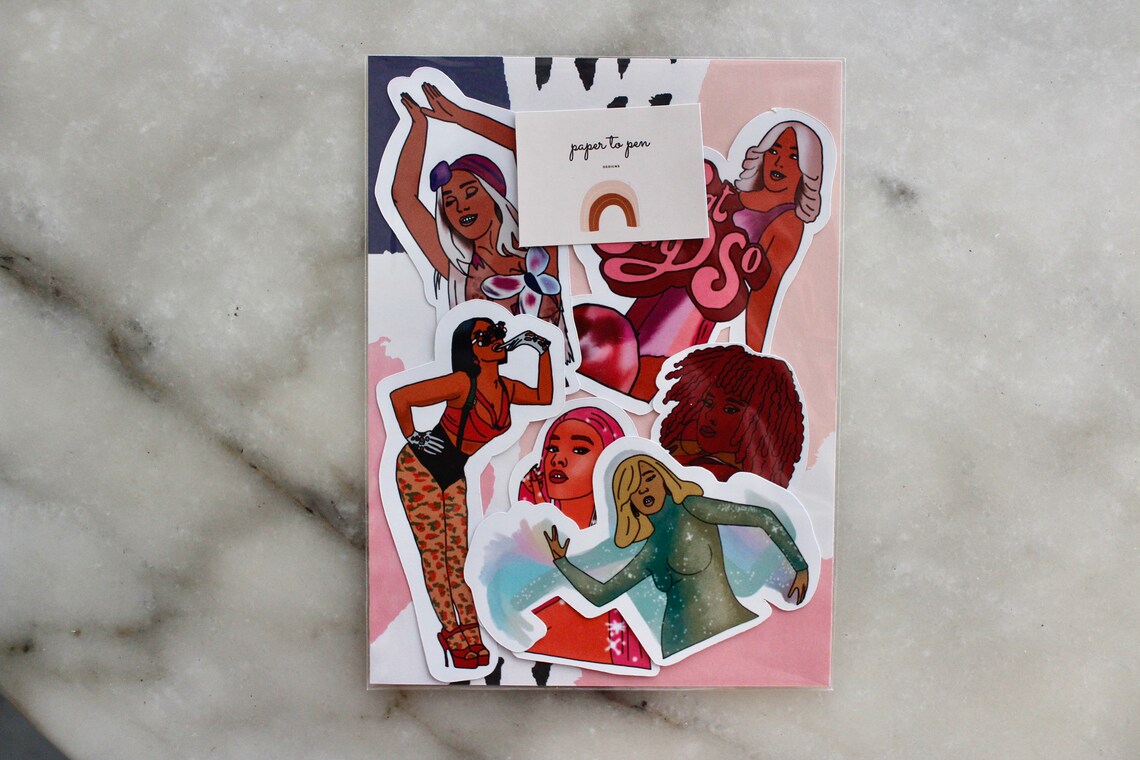 Doja Cat Sticker Pack Etsy