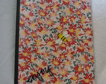 diario, cuaderno, composición alterada