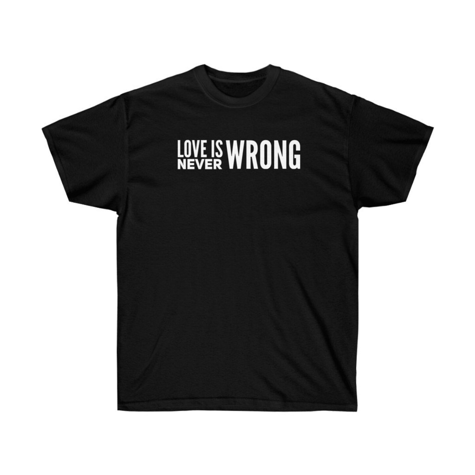 love is never the wrong answer sweatshirt