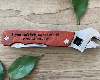 Personalized Multi Tool, Custom Tool for Dad, Birthday Present, Dad Gift from Daughter, Christmas Gift, Fathers Day Gifts, Groomsmen Gifts