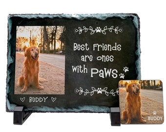 Pet Picture Frame, FREE Custom Magnet, Pet Memorial, Pet Bereavement Gift, Pet Sympathy Gift, Pet Remembrance, Pet Loss Gift, Dog, Cat