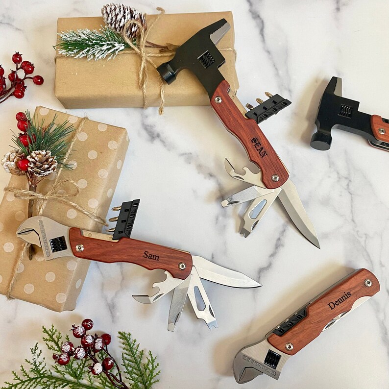 Personalized Multi Tool Christmas Gift For Dad Custom Multi Etsy