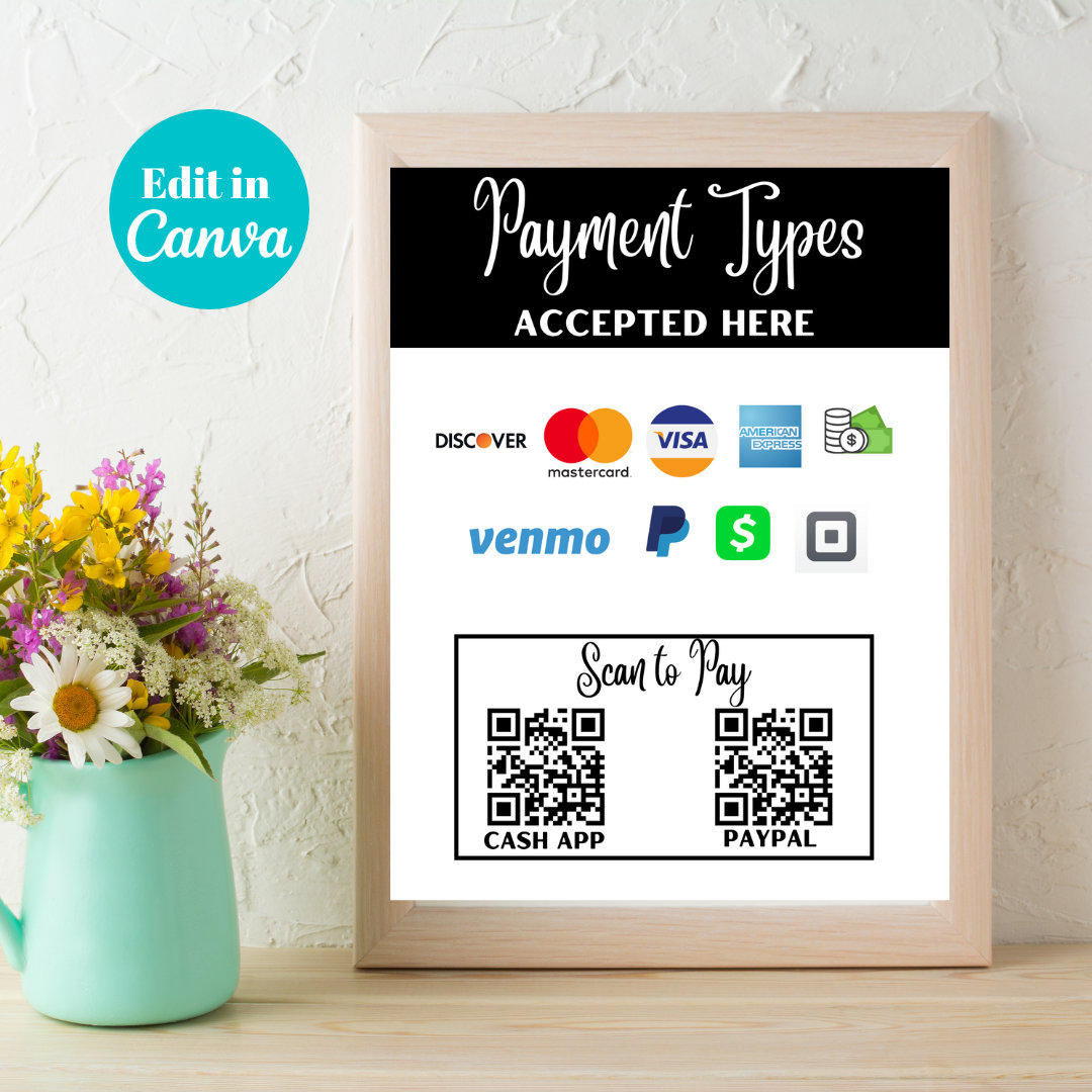 Payment Method Signs , We Accept Credit Cards Sign, Payment Sign ...