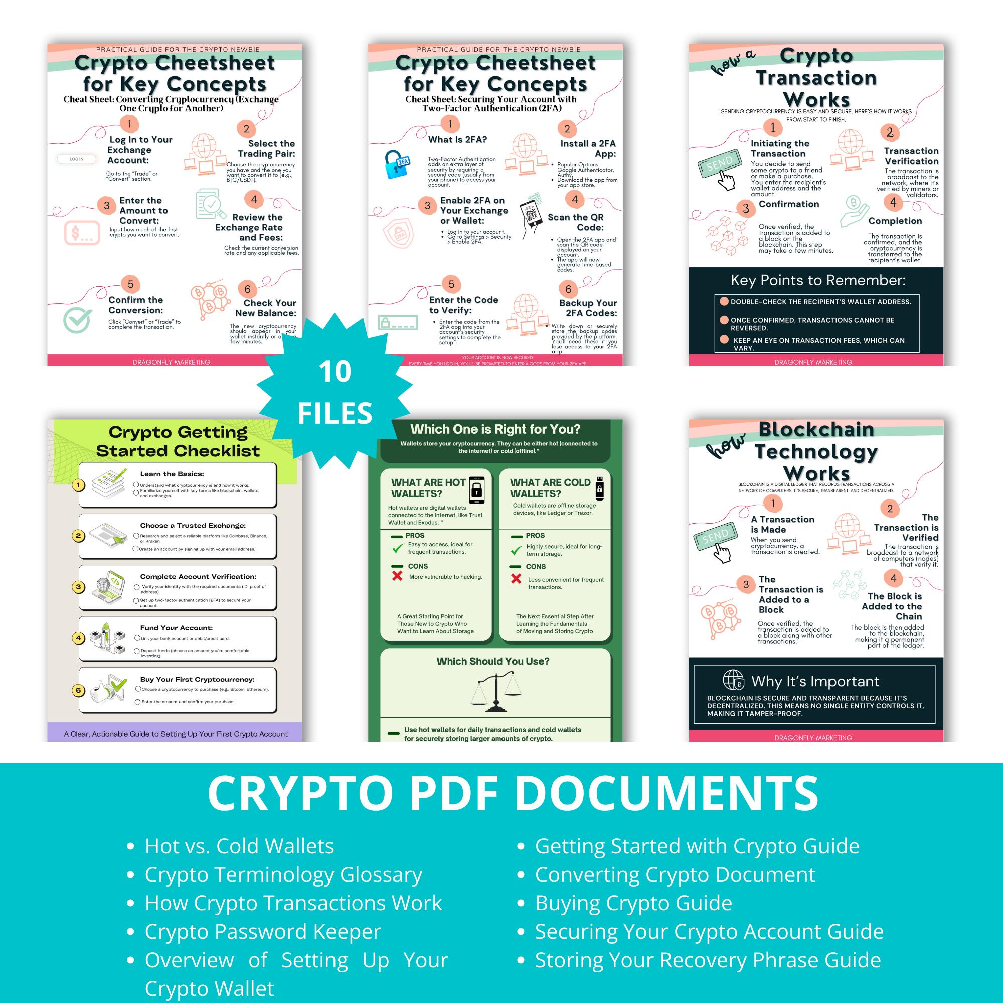Crypto Education Printables | 10 PDF Guides for Beginners | Blockchain,  Wallets, Crypto Safety & Step-by-step Setup - Etsy Australia