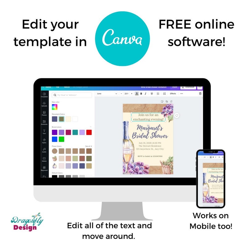 Business Gift Card CANVA Template A Gift For You Card Etsy