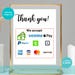 Square Payment Sign - Etsy