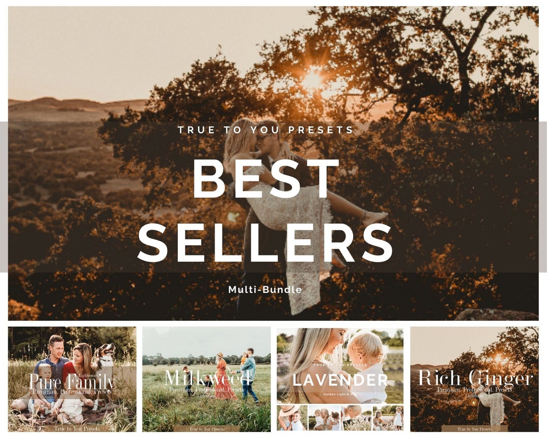 4 Packs of Presets Unique Moody Lightroom Presets/earthy Lifestyle