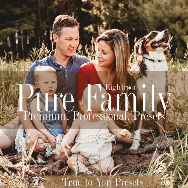 13 FAMILIEN PRESETS, Perfekte Familien Presets, Hochzeit Presets, Instagram Lightroom Presets, Familien Presets Desktop, Clean Lightroom Presets