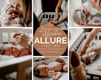 Newborn Lightroom Presets, Earth Toned, Professional Photography (Desktop)
