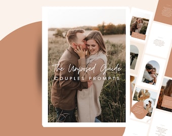 Paare Fotografie Posing Prompts - 116 Seiten Anleitung (PDF)