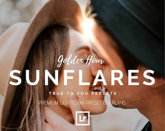 Sun Flare for Lightroom- Sun and Flares -20+ Bonus/ Desktop Sunflare Presets/ Sunflare Overlay/ Lightroom Preset Bundle/ Sun Flare Presets