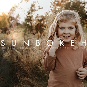 Unique Lightroom Sunflares +20+ Bonus/ Desktop Sunflare Presets/ Sunflare Overlay/ Lightroom Preset Bundle/ Lens Flare Preset
