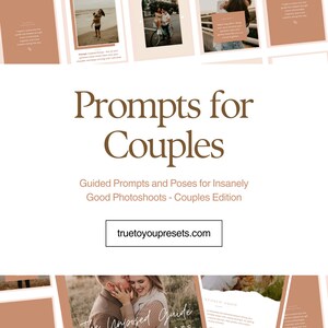 Couples Photography Posing Prompts Guide (PDF) Pose Guide - Etsy