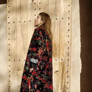Long Velvet Jacket