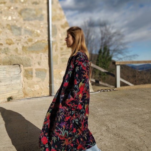 Lapel Long Sleeve Velvet Jacket