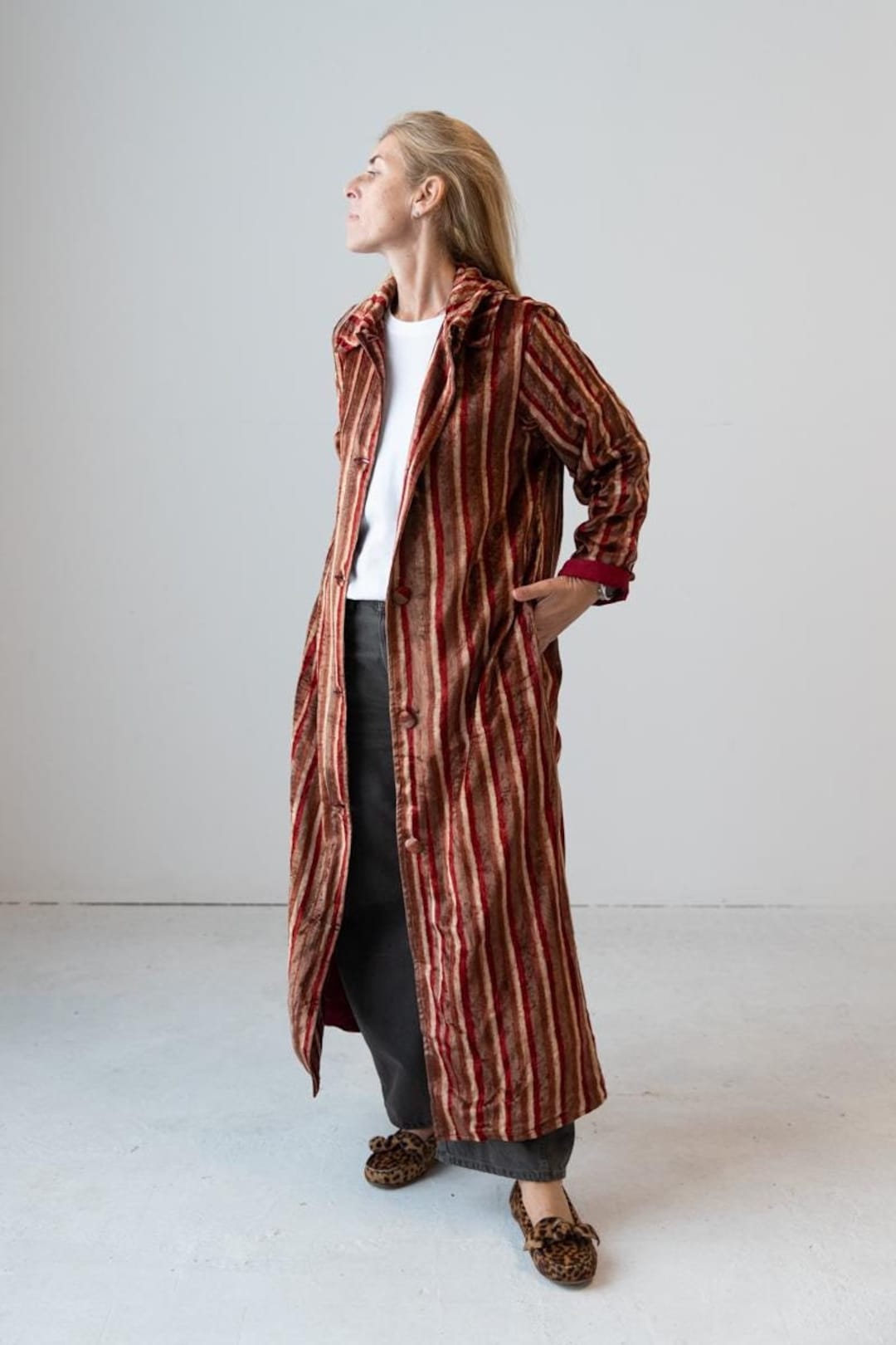 【激安】半額以下- 50%OFFの安い通販 シルクベルベットコート 日本 Etsy - ジャケット・アウター