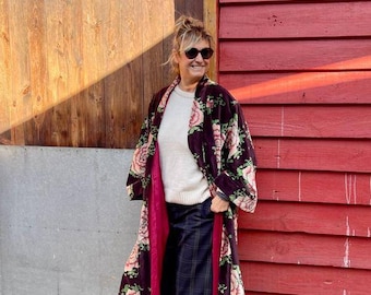 Long Velvet Jacket