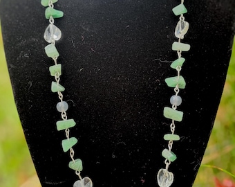 Handmade Aventurine Crystal Necklace