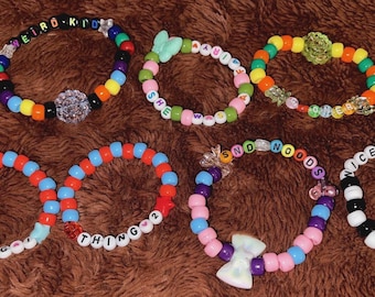 Kandi Braclets! And Custom Kandi!