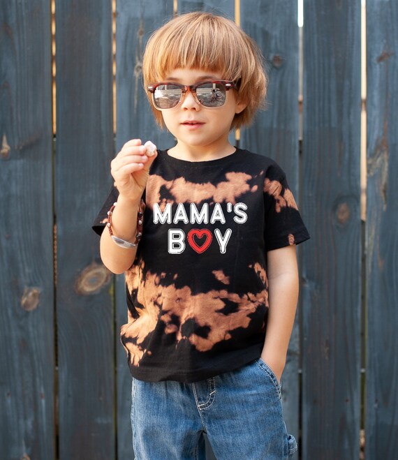 Mama's Boy Toddler Boy Shirt Boy Valentine Shirt Etsy
