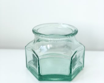 Vintage Vase - Green Glass