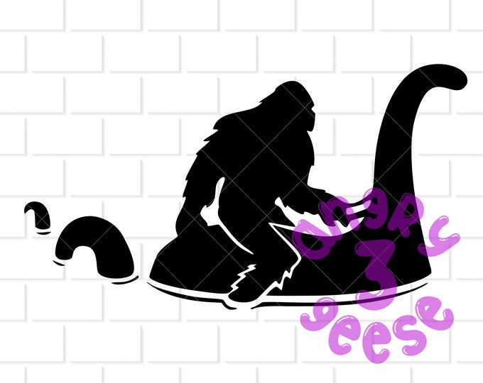 Sasquatch Riding Zebra This item is unavailable - Etsy