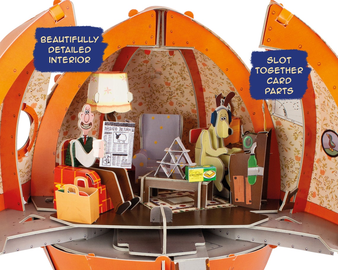 Build Your Own Wallace & Gromit Rocket Etsy