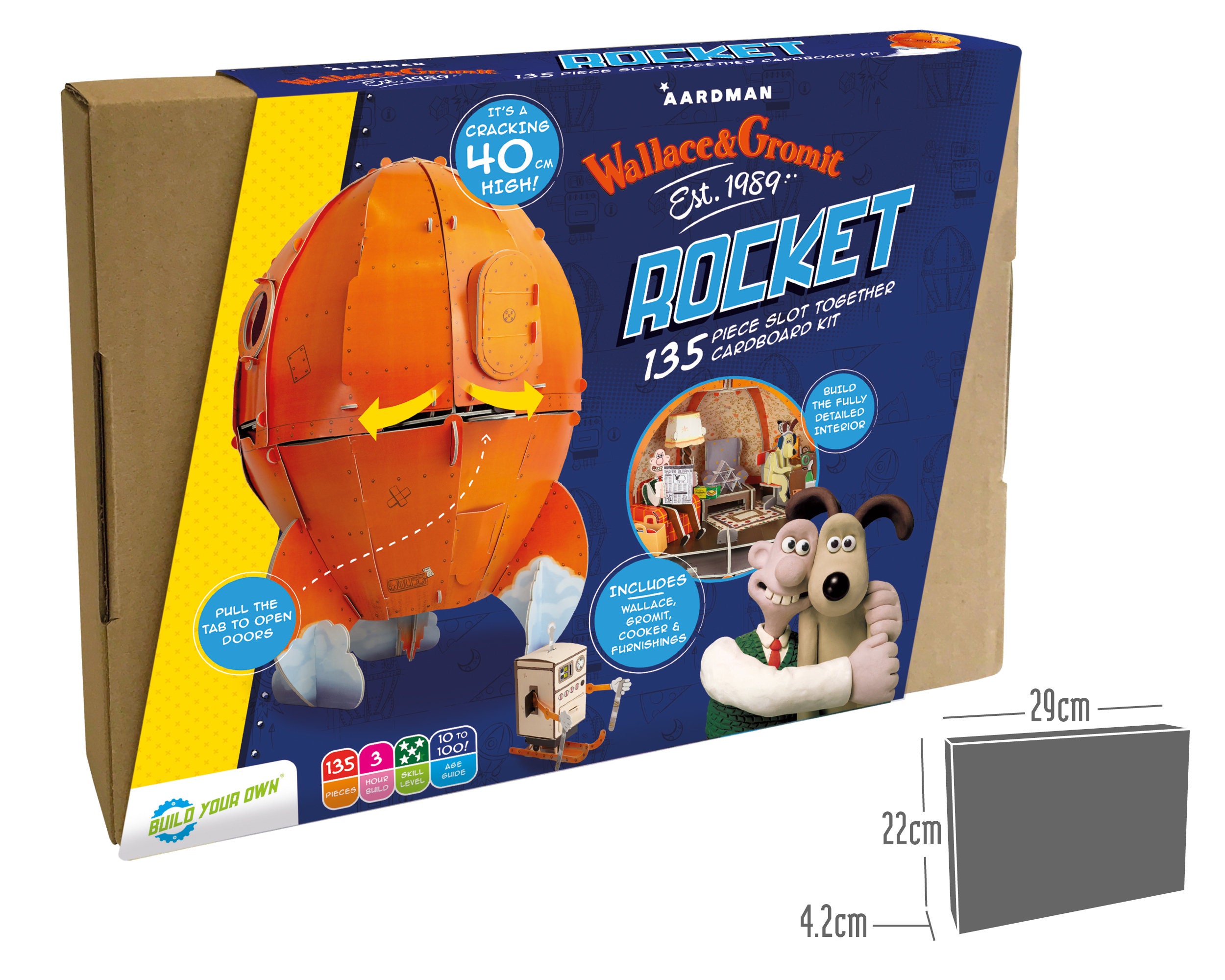 Build Your Own Wallace & Gromit Rocket Etsy UK