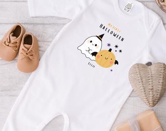 Déguisement d'Halloween personnalisé pour le premier bébé, cadeau d'Halloween