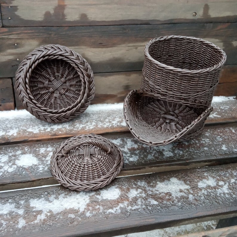 Potato Storage Wicker Basket for Vegetables Potato and Onion Etsy