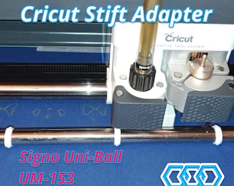 Cricut Maker Stift Adapter Signo Uni-Ball UM-153 - für Cricut Maker 1-3 / Cricut Eplore / Air 2