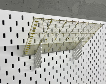 Porte-règle n° 2 (lot de 2) pour Ikea Skadis