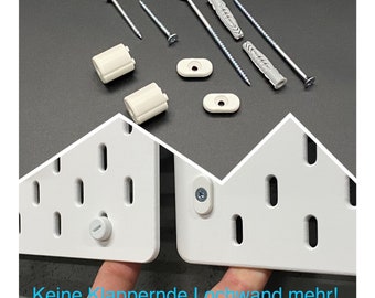 Pegboard mounting kit for Ikea Skadis (2-piece set)