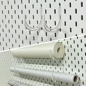 Rolhouder D75 (set van 2) voor Ikea Skadis