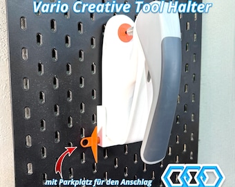 Vario Creative Tool Halter für Ikea Skadis