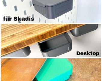 3Diversity Box in 3 Versionen - für Ikea Skadis - Independent - Desktop
