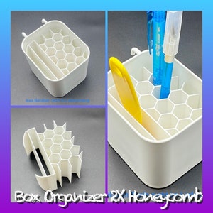 Box Organizer 2X Honingraat voor Ikea Skadis