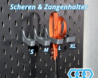 Schaar- en tangenhouder voor Ikea Skadis